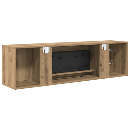 Electric Fireplace Artisan Oak 140.5 x 30 x 39 cm
