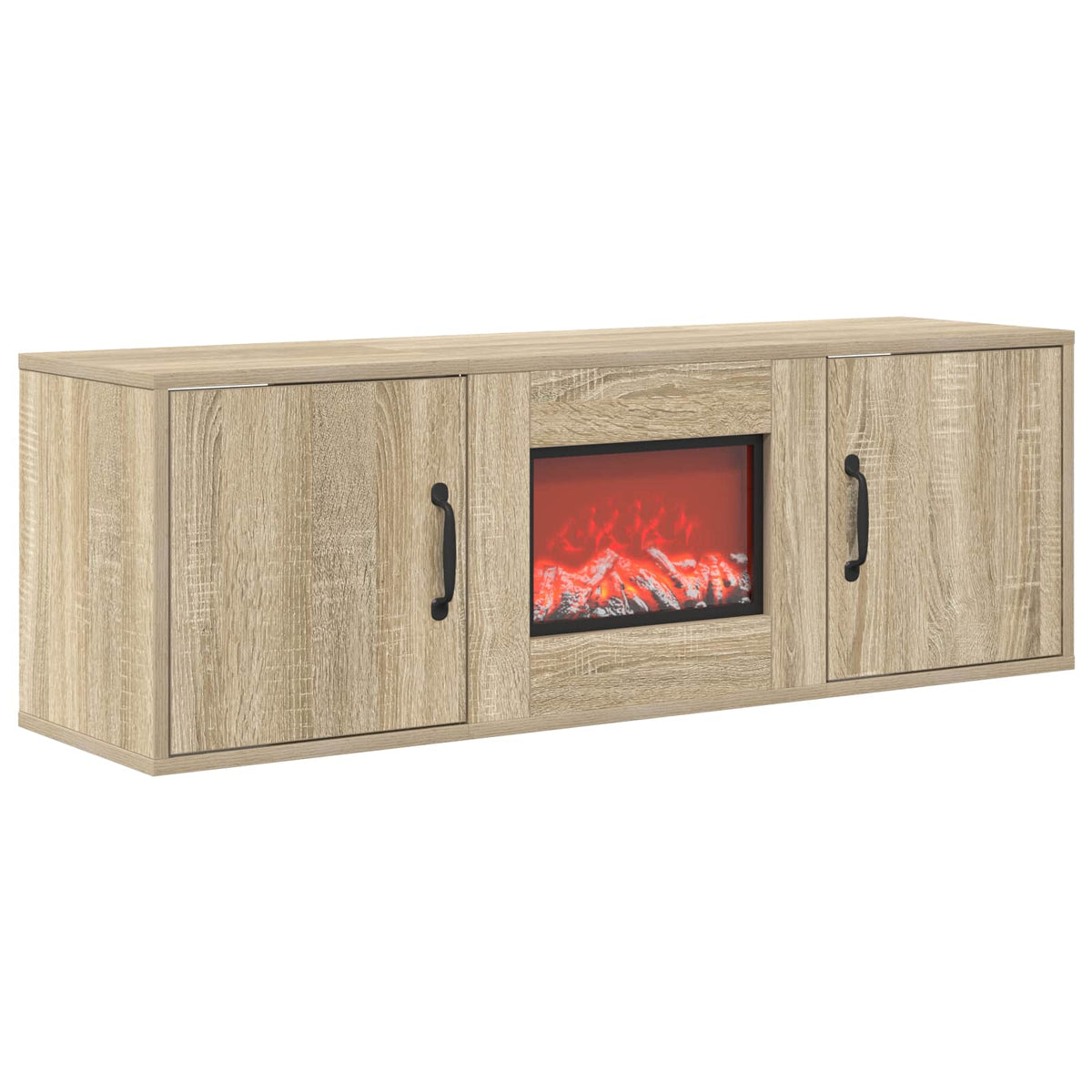 Electric Fireplace Sonoma 110 x 30 x 36.5 cm Engineered wood