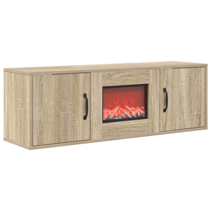 Electric Fireplace Sonoma 110 x 30 x 36.5 cm Engineered wood
