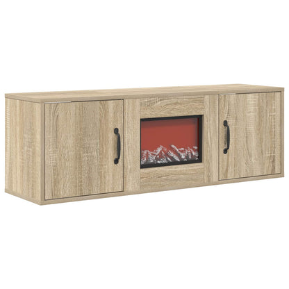 Electric Fireplace Sonoma 110 x 30 x 36.5 cm Engineered wood