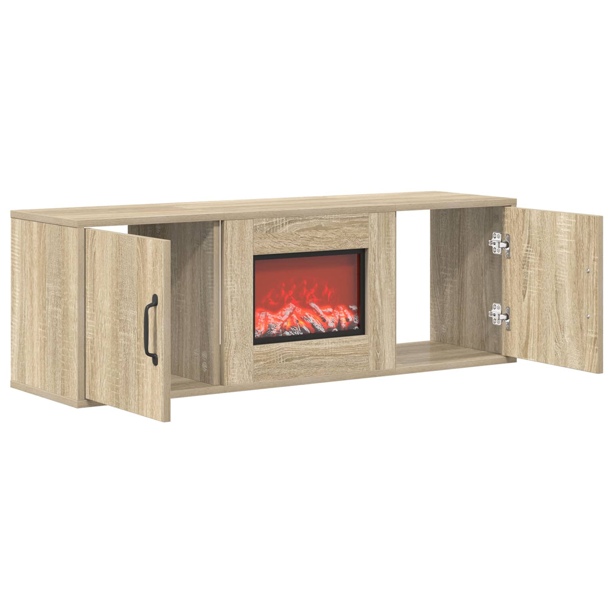 Electric Fireplace Sonoma 110 x 30 x 36.5 cm Engineered wood