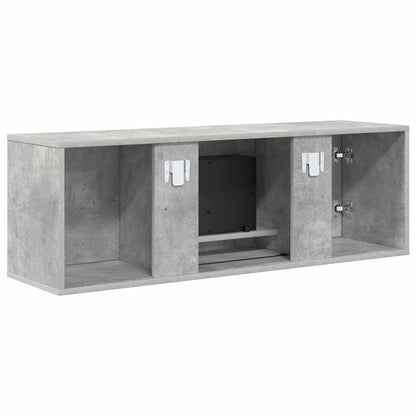 Electric Fireplace Concrete 110 x 30 x 36.5 cm Engineered wood