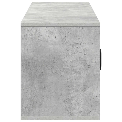 Electric Fireplace Concrete 110 x 30 x 36.5 cm Engineered wood