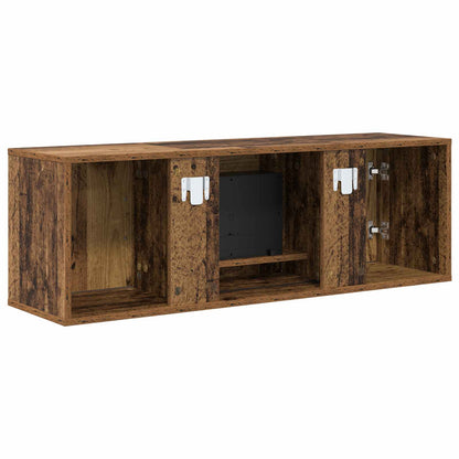 Electric Fireplace Old Wood 110 x 30 x 36.5 cm Engineered wood
