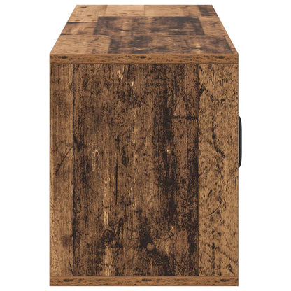 Electric Fireplace Old Wood 110 x 30 x 36.5 cm Engineered wood