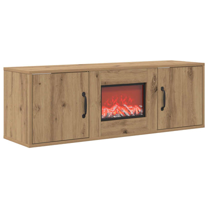 Electric Fireplace Artisan Oak 110 x 30 x 36.5 cm