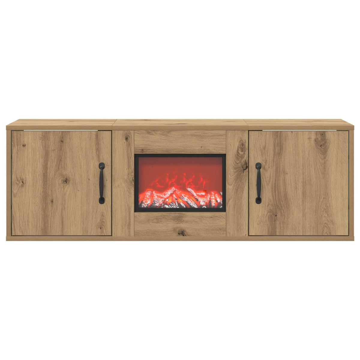 Electric Fireplace Artisan Oak 110 x 30 x 36.5 cm