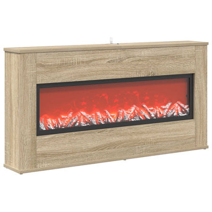 Electric Fireplace Sonoma 114 x 18 x 58.5 cm Engineered wood