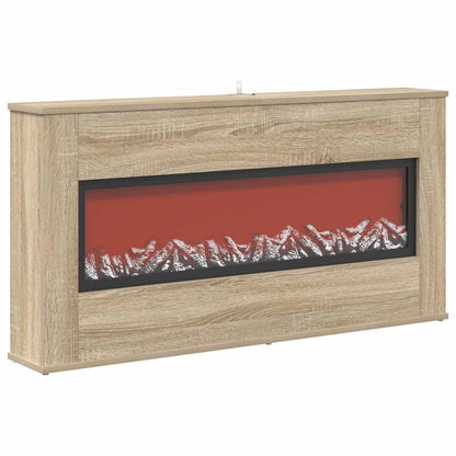 Electric Fireplace Sonoma 114 x 18 x 58.5 cm Engineered wood