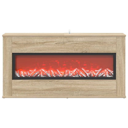 Electric Fireplace Sonoma 114 x 18 x 58.5 cm Engineered wood