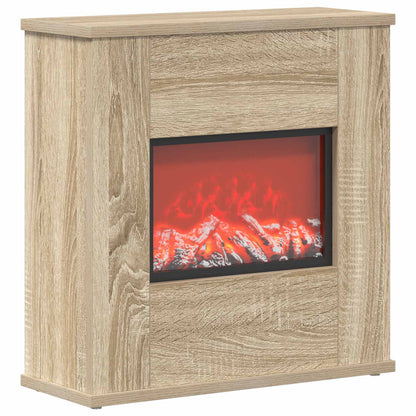 Electric Fireplace Sonoma 47 x 18 x 48 cm Engineered wood