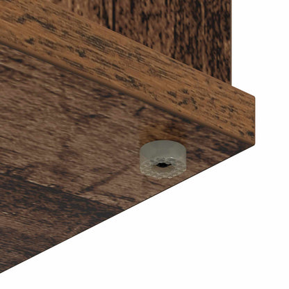 Electric Fireplace Old Wood 47 x 18 x 48 cm Engineered wood