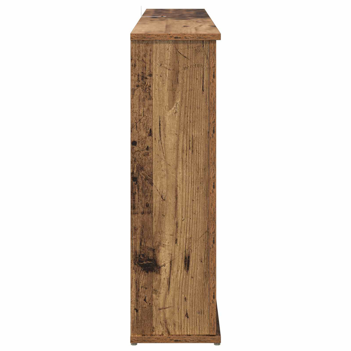 Fireplace with LED Strip Old Wood 130 x 20 x 69.5 cm