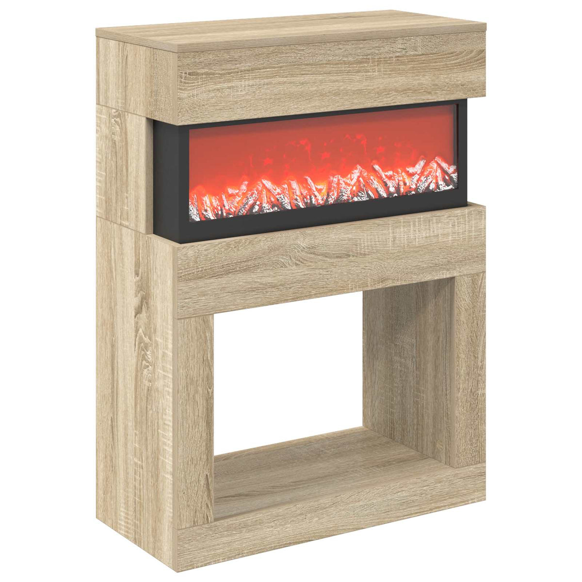 Electric Fireplace Sonoma 64 x 30 x 87 cm Engineered wood