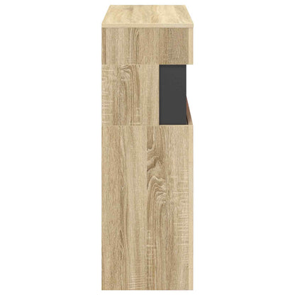 Electric Fireplace Sonoma 64 x 30 x 87 cm Engineered wood