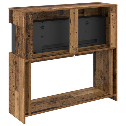 Electric Fireplace Old Wood 102 x 30 x 94 cm Engineered wood