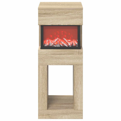 Electric Fireplace Sonoma 35 x 30 x 86 cm Engineered wood