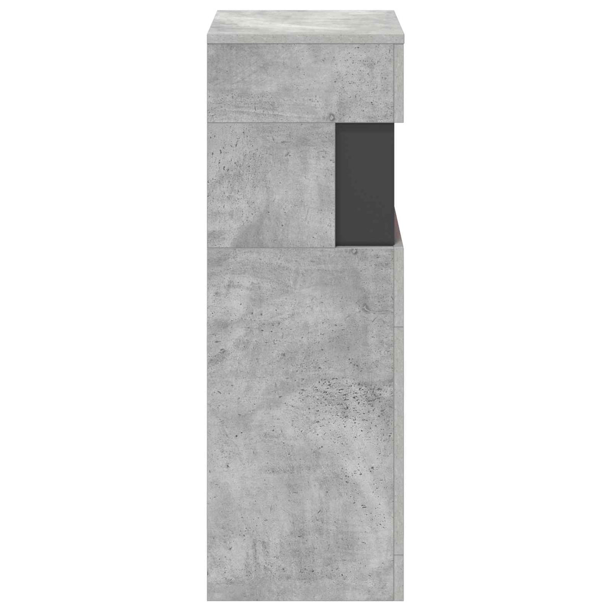 Electric Fireplace Concrete 35 x 30 x 86 cm Engineered wood