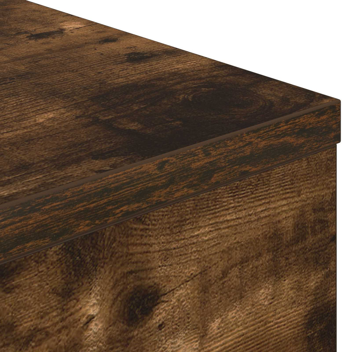 Electric Fireplace Smoked Oak 35 x 30 x 86 cm Engineered wood