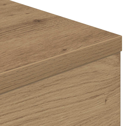 Electric Fireplace Artisan Oak 35 x 30 x 86 cm Engineered wood