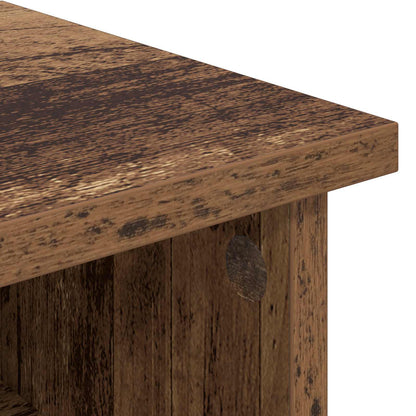 Electric Fireplace Old Wood 140 x 30 x 67 cm Engineered wood