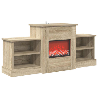 Electric Fireplace Sonoma 110 x 30 x 50 cm Engineered wood