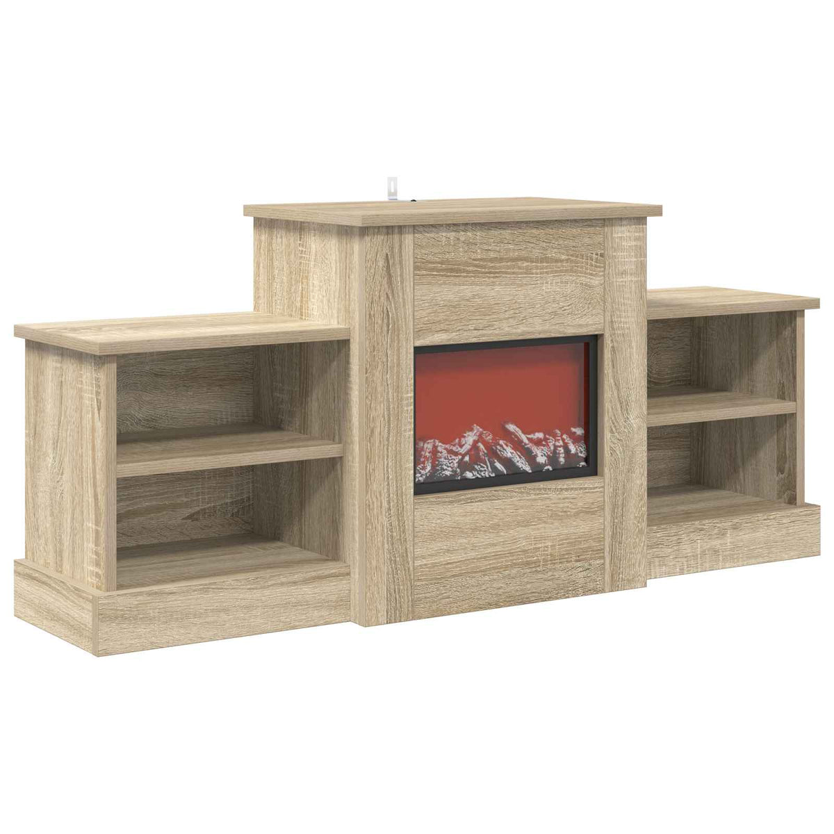 Electric Fireplace Sonoma 110 x 30 x 50 cm Engineered wood