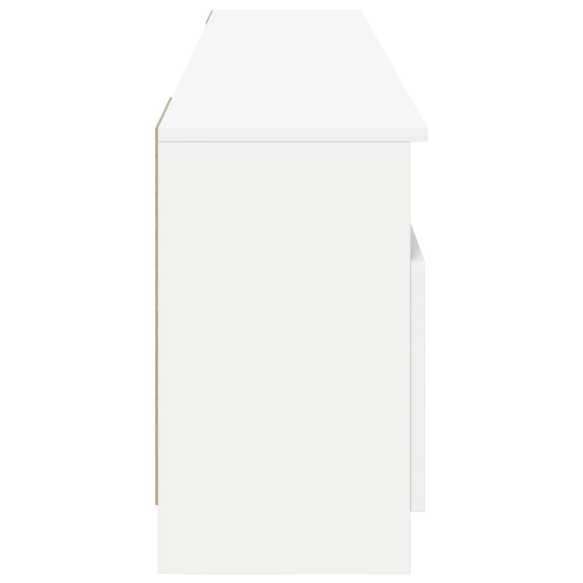 Electric Fireplace White 165 x 28.5 x 47 cm Engineered wood