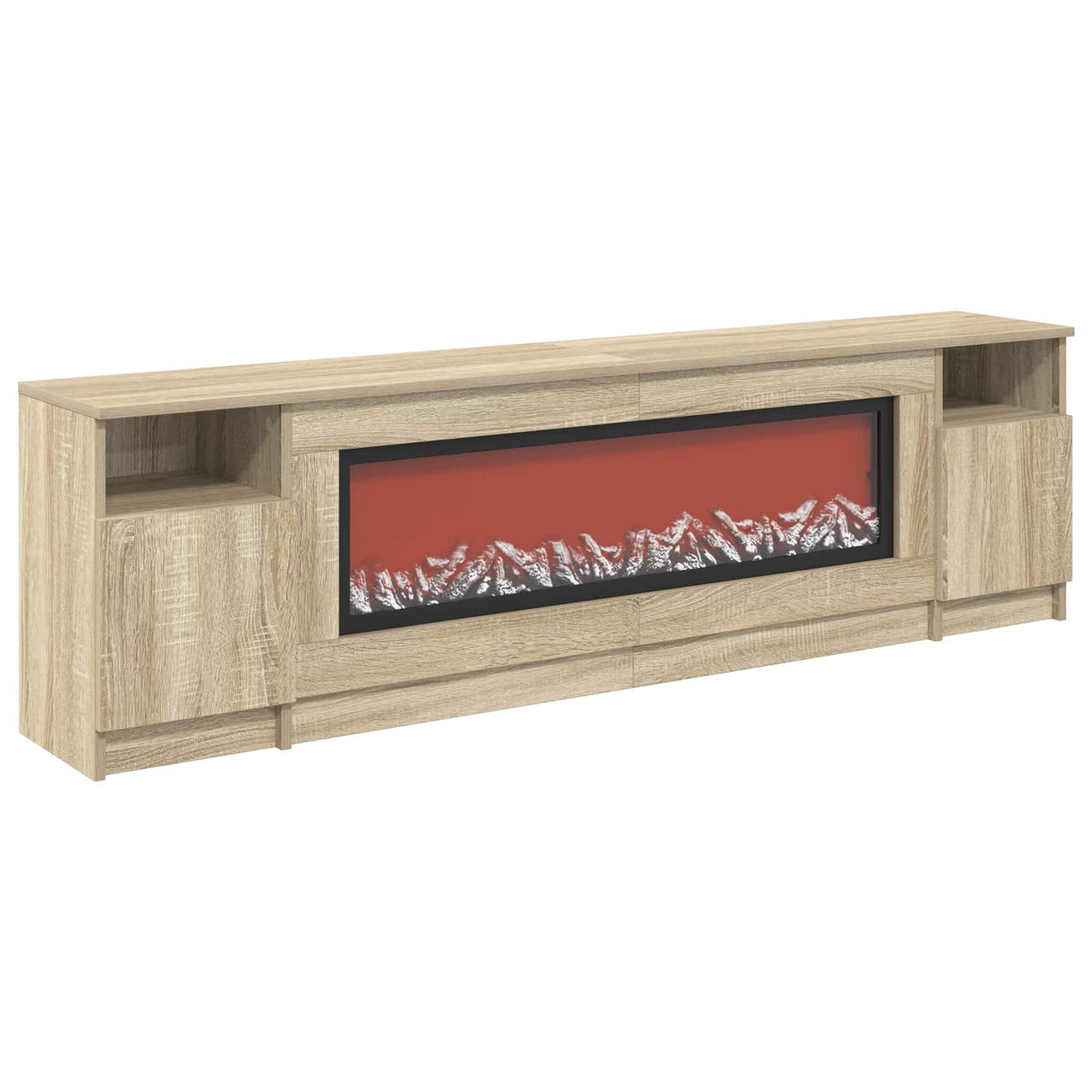 Electric Fireplace Sonoma 165 x 28.5 x 47 cm Engineered wood