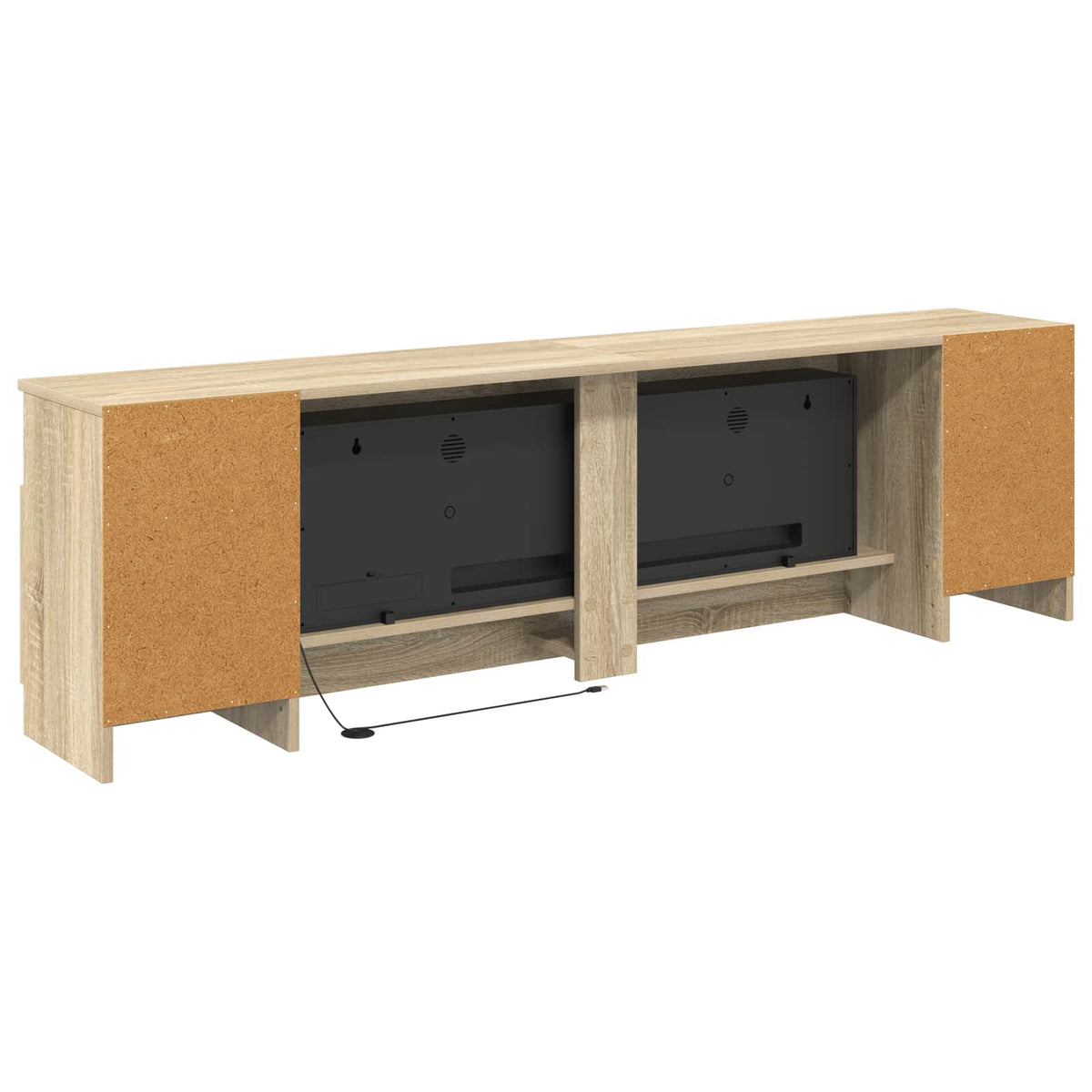 Electric Fireplace Sonoma 165 x 28.5 x 47 cm Engineered wood