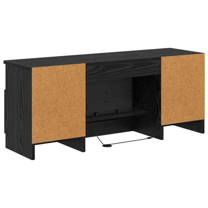 Electric Fireplace Black Oak 98 x 28.5 x 40.5 cm