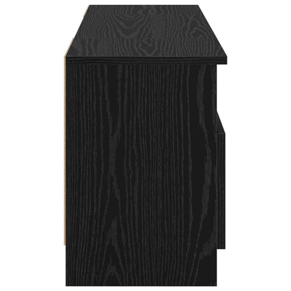 Electric Fireplace Black Oak 98 x 28.5 x 40.5 cm