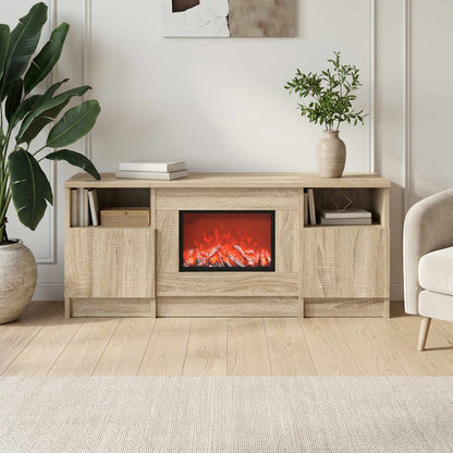 Electric Fireplace Sonoma 98 x 28.5 x 40.5 cm Engineered wood