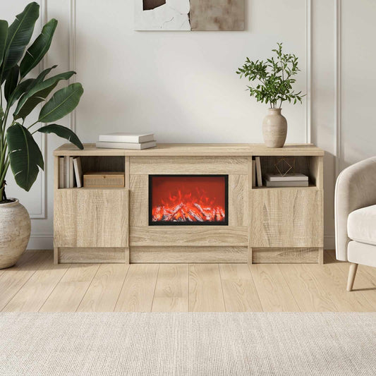 Electric Fireplace Sonoma 98 x 28.5 x 40.5 cm Engineered wood