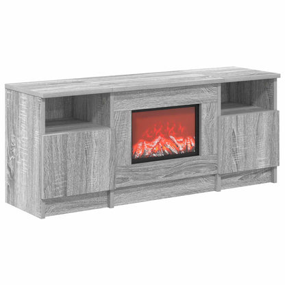 Electric Fireplace Grey Sonoma 98 x 28.5 x 40.5 cm