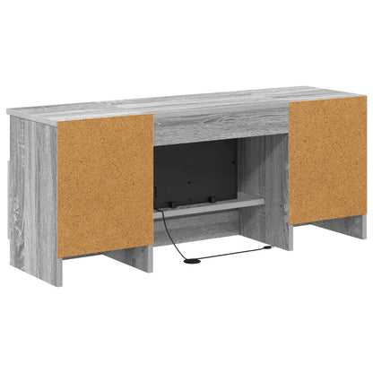 Electric Fireplace Grey Sonoma 98 x 28.5 x 40.5 cm