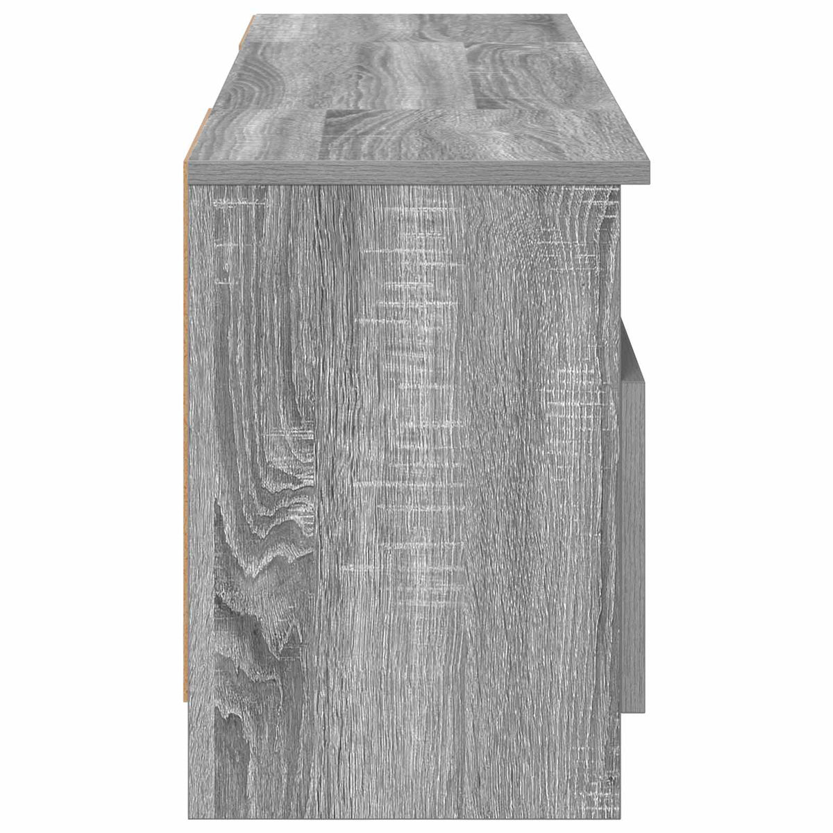 Electric Fireplace Grey Sonoma 98 x 28.5 x 40.5 cm