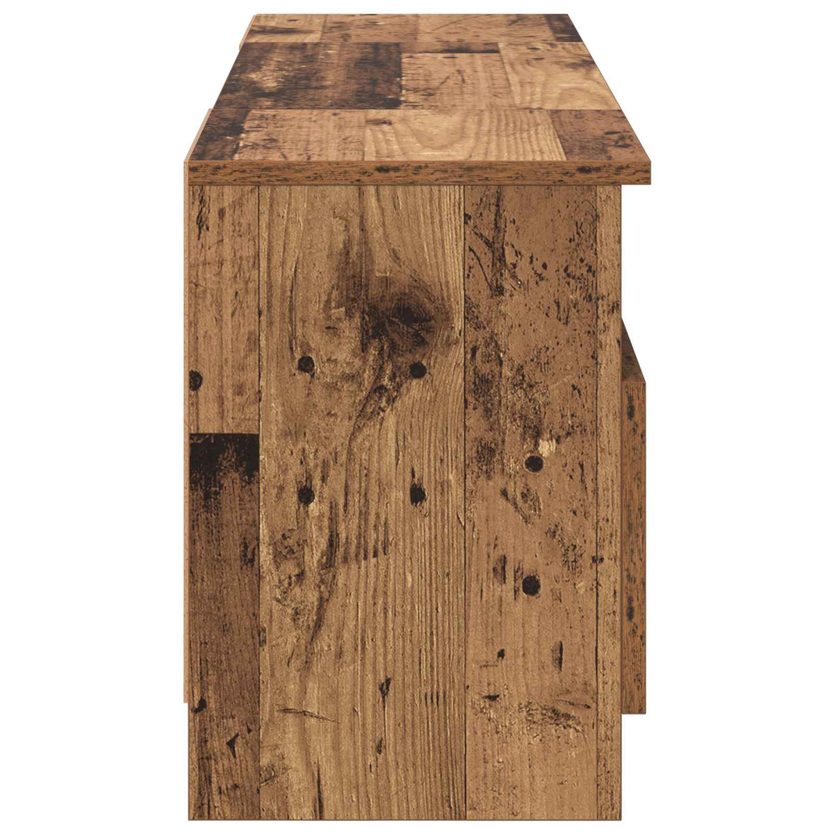 Electric Fireplace Old Wood 98 x 28.5 x 40.5 cm Engineered wood