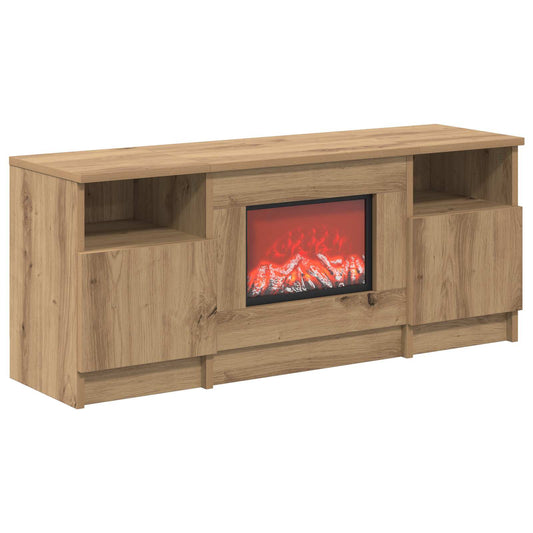 Electric Fireplace Artisan Oak 98 x 28.5 x 40.5 cm