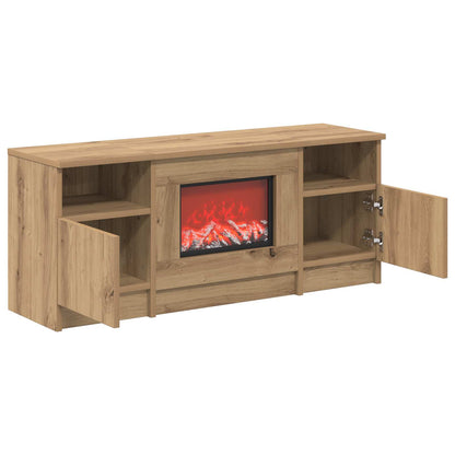Electric Fireplace Artisan Oak 98 x 28.5 x 40.5 cm