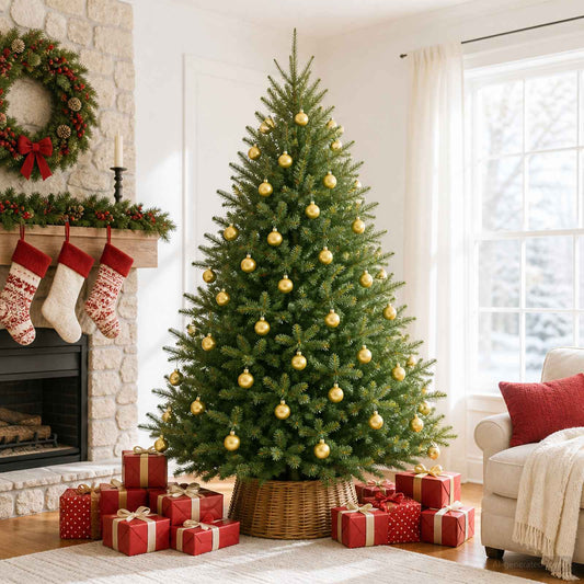 Christmas Ball Set 30 pcs Gold 6 cm Polystyrene