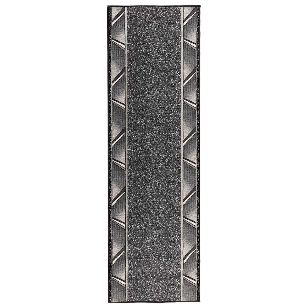 Runner Rug FLORNES Woven Grey PP 7 mm