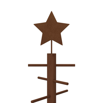 Wooden Christmas Tree 75 cm Bamboo and Solid Pine Wood