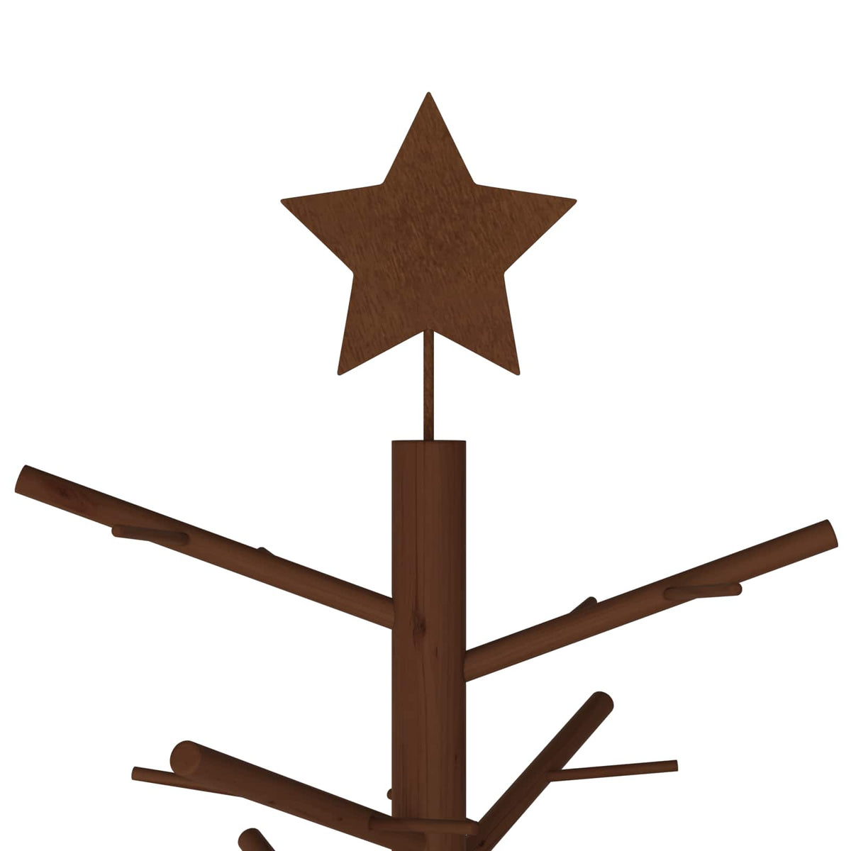 Wooden Christmas Tree 150 cm Bamboo and Solid Pine Wood