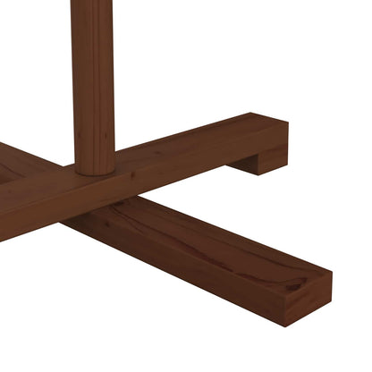 Wooden Christmas Tree 150 cm Bamboo and Solid Pine Wood