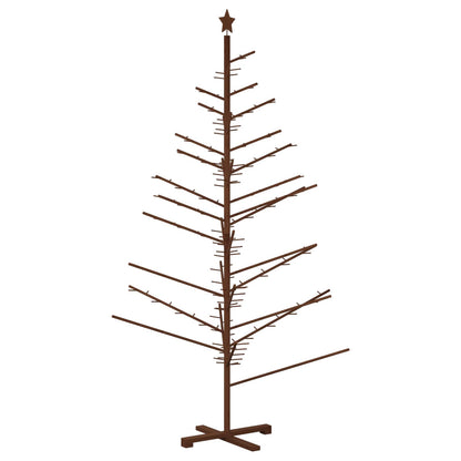Wooden Christmas Tree 210 cm Bamboo and Solid Pine Wood