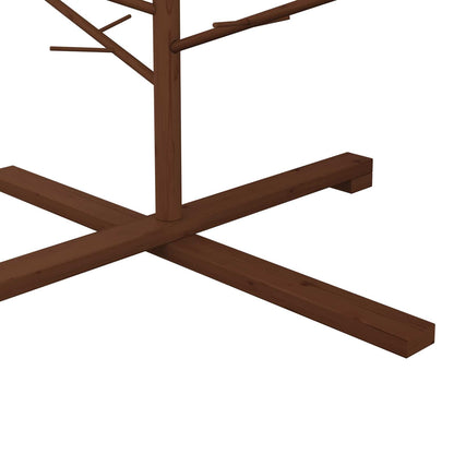 Wooden Christmas Tree 240 cm Bamboo and Solid Pine Wood