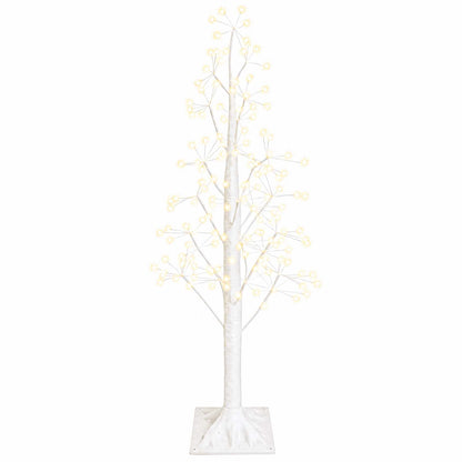Starburst Christmas Tree White 17 x 17 x 120 cm Plastic