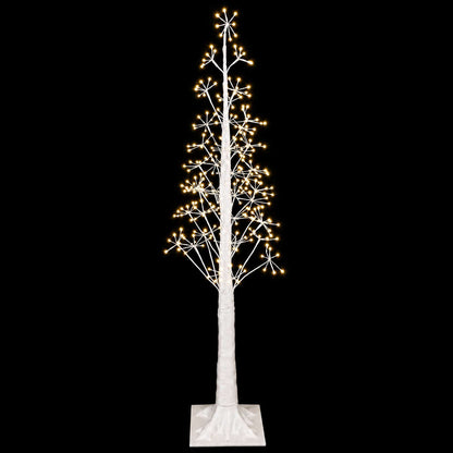 Starburst Christmas Tree White 17 x 17 x 150 cm Plastic