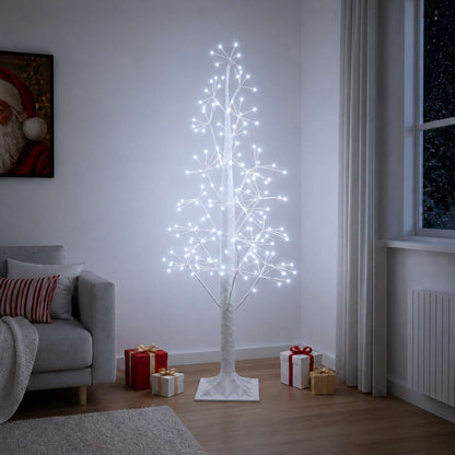 Starburst Christmas Tree White 17 x 17 x 150 cm Plastic